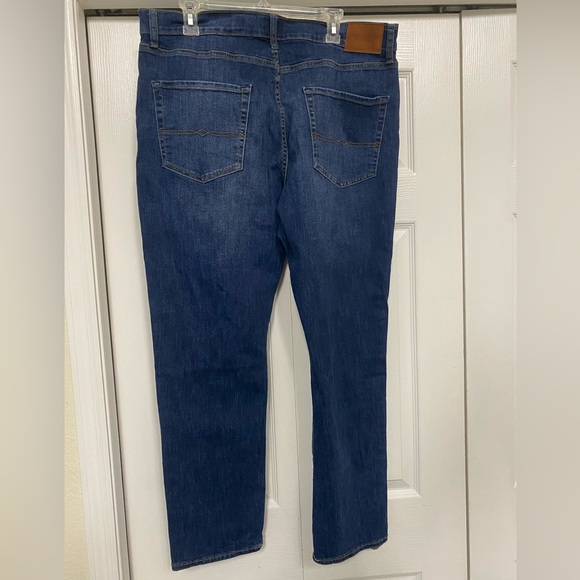 Lucky Brand 410 Athletic Fit Straight Jeans Mens Sz 38 x 32 Blue - Picture 6 of 14
